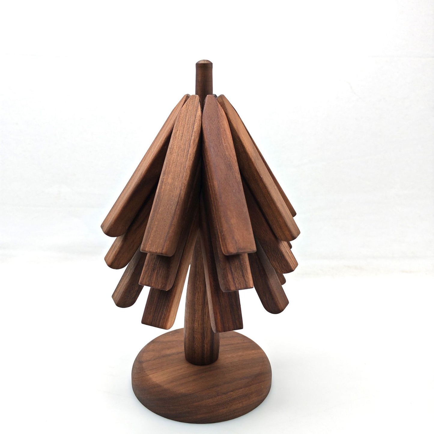 Tree-Shaped Wooden Trivets