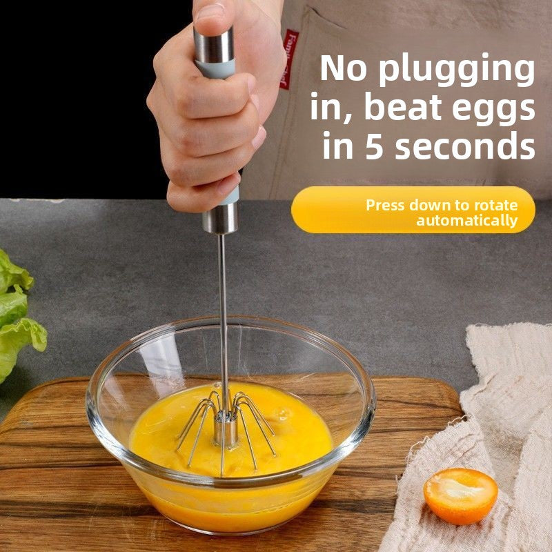 Manual Stainless Steel Egg Beater Whisk