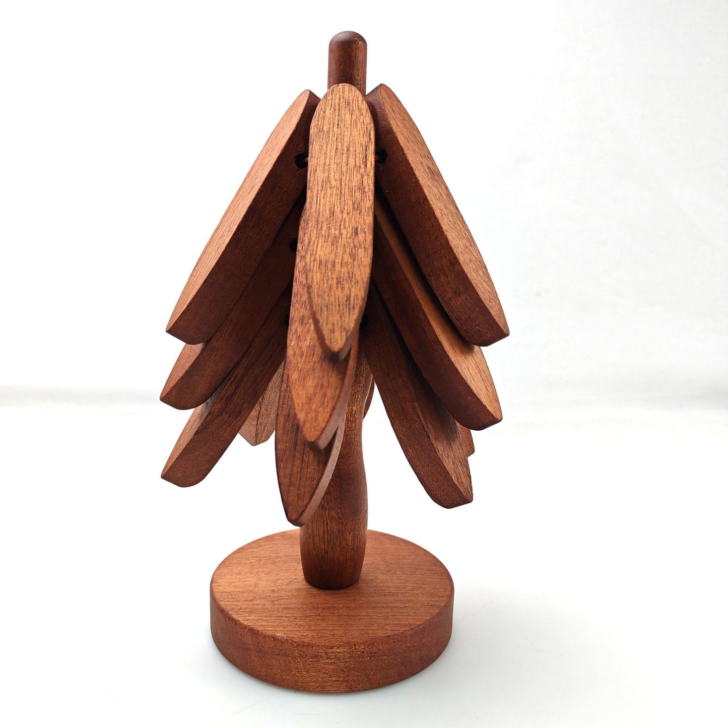Tree-Shaped Wooden Trivets