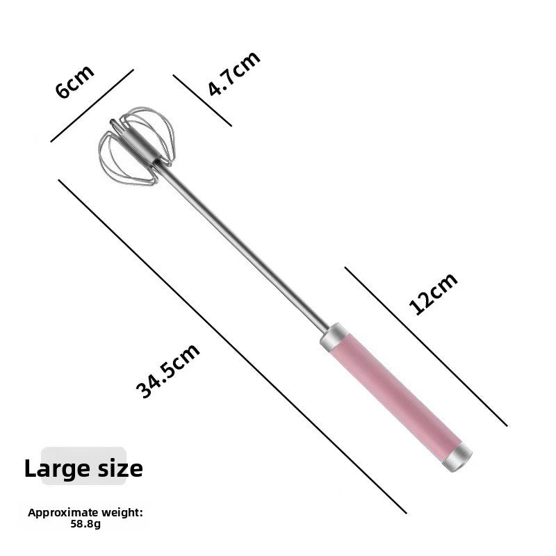 Manual Stainless Steel Egg Beater Whisk