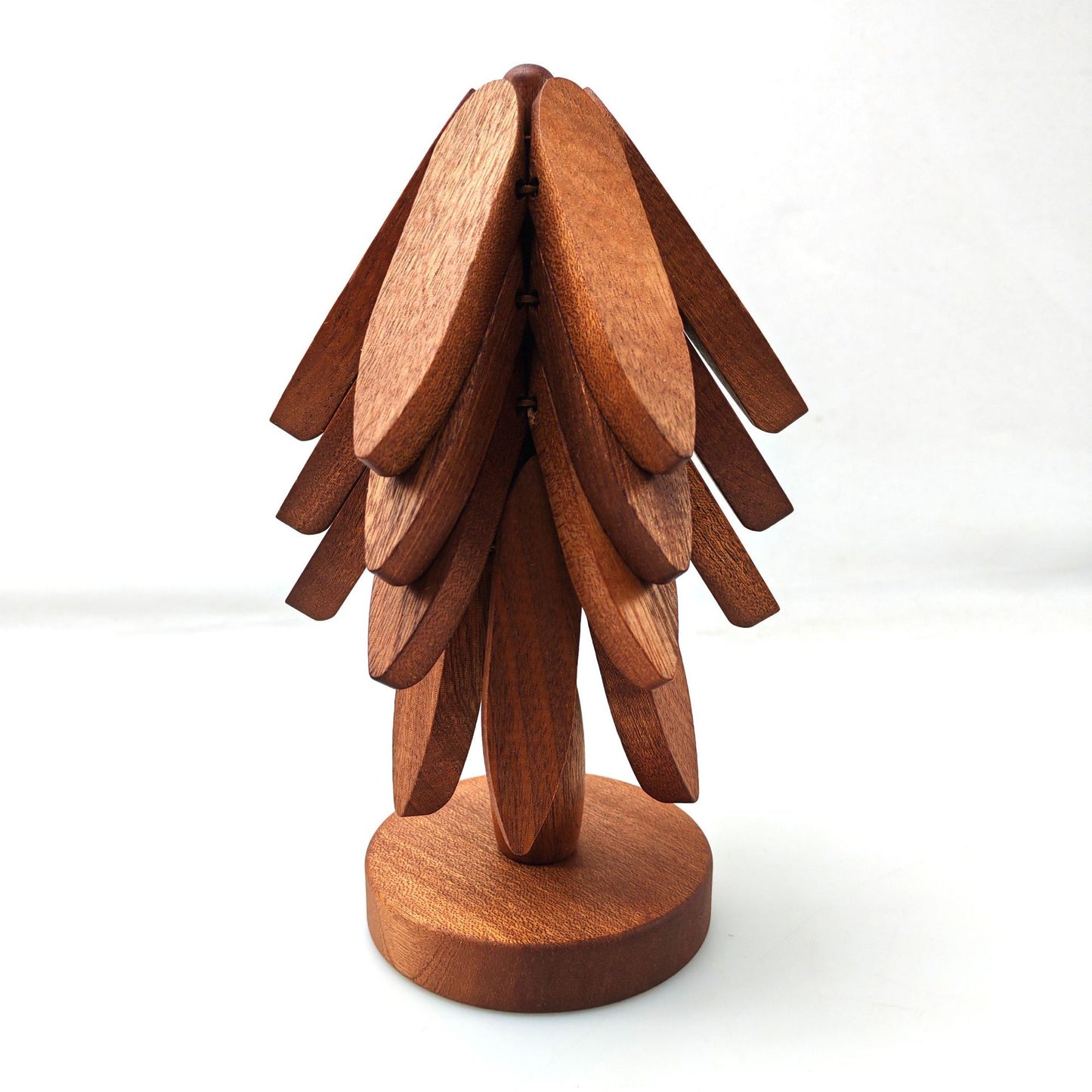 Tree-Shaped Wooden Trivets