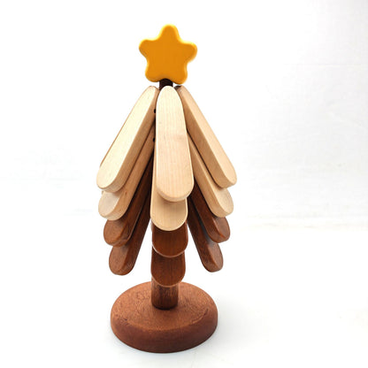 Tree-Shaped Wooden Trivets
