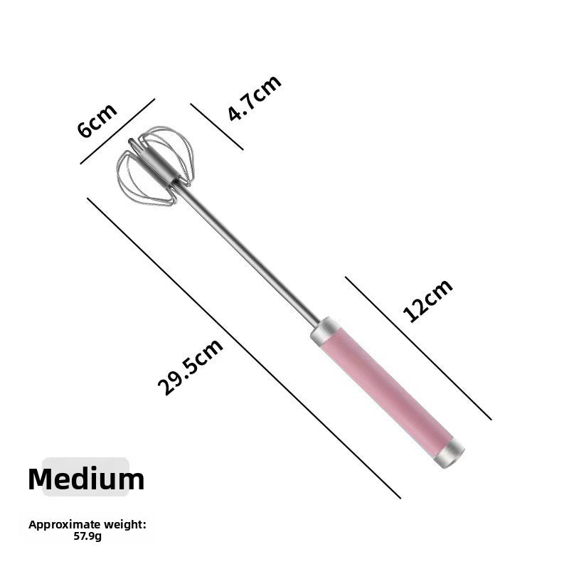 Manual Stainless Steel Egg Beater Whisk