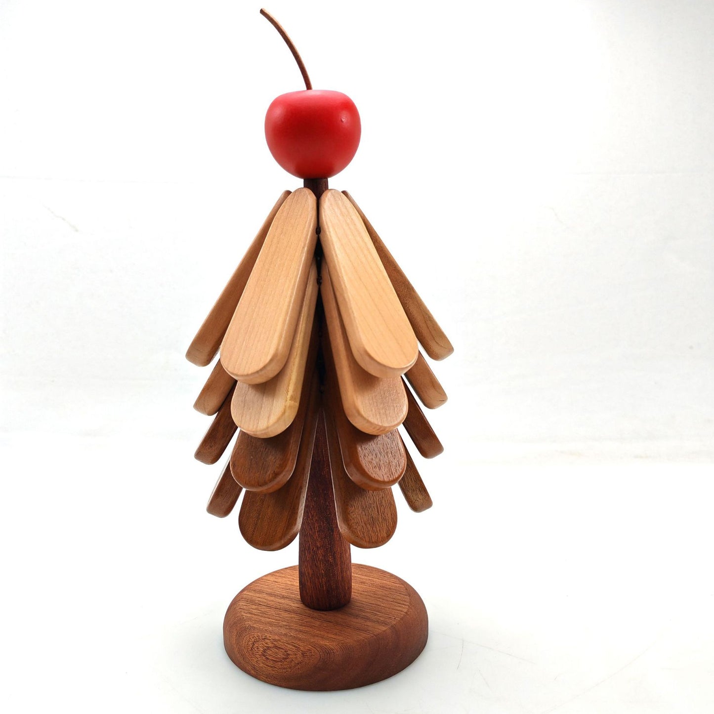 Tree-Shaped Wooden Trivets