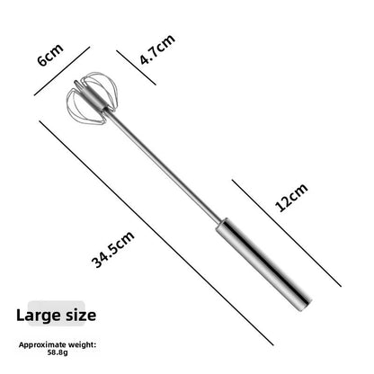 Manual Stainless Steel Egg Beater Whisk