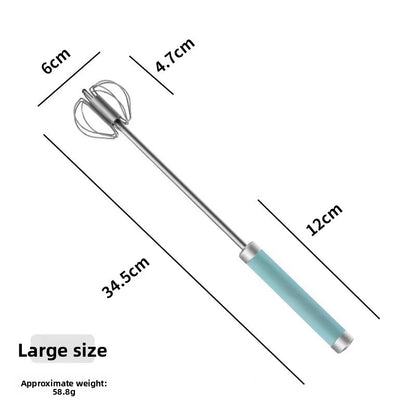 Manual Stainless Steel Egg Beater Whisk