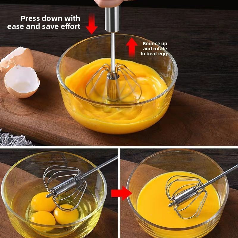 Manual Stainless Steel Egg Beater Whisk