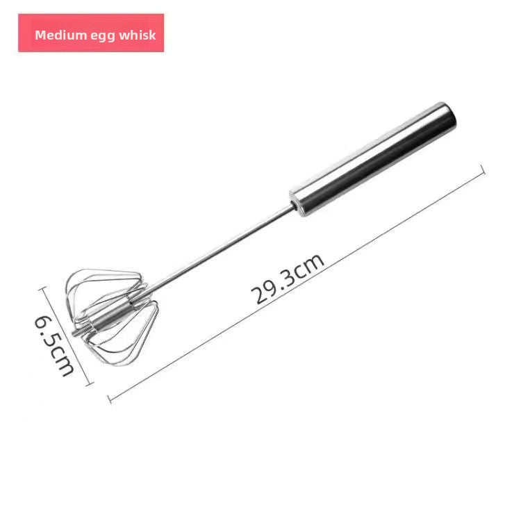 Manual Stainless Steel Egg Beater Whisk